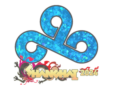 Sticker | Cloud9 (Glitter) | Shanghai 2024