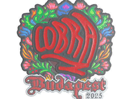 Sticker | cobra (Embroidered) | Budapest 2025