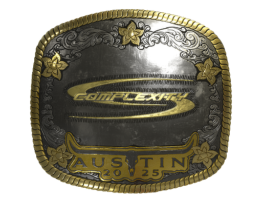Sticker | Complexity Gaming (Gold) | Austin 2025