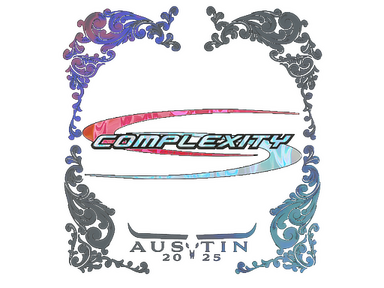 Sticker | Complexity Gaming (Holo) | Austin 2025