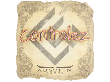 Sticker | controlez | Austin 2025