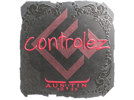 Sticker | controlez (Foil) | Austin 2025