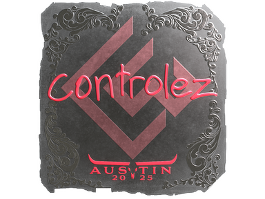 Sticker | controlez (Foil) | Austin 2025