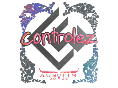 Sticker | controlez (Holo) | Austin 2025