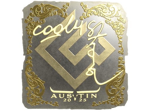 Sticker | cool4st (Gold) | Austin 2025