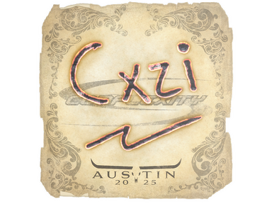 Sticker | Cxzi | Austin 2025