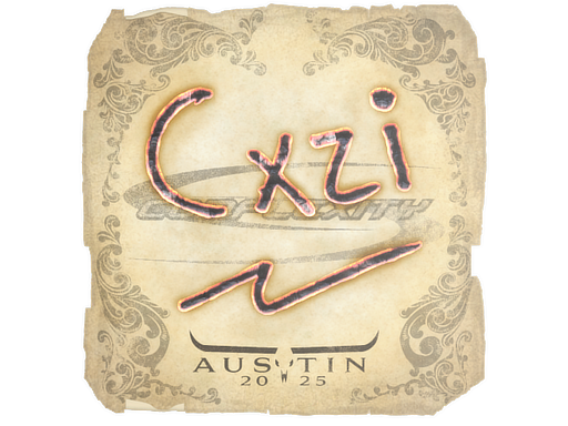 Sticker | Cxzi | Austin 2025