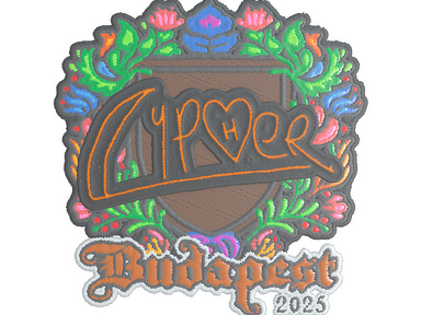 Sticker | Cypher (Embroidered) | Budapest 2025