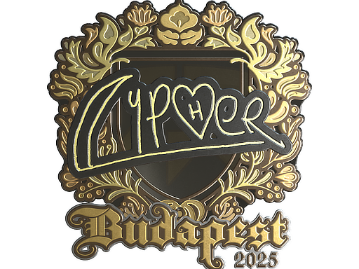 Sticker | Cypher (Gold) | Budapest 2025