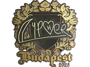 Sticker | Cypher (Gold) | Budapest 2025