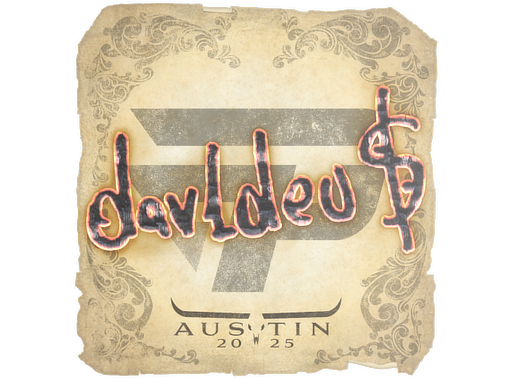 Sticker | dav1deuS | Austin 2025