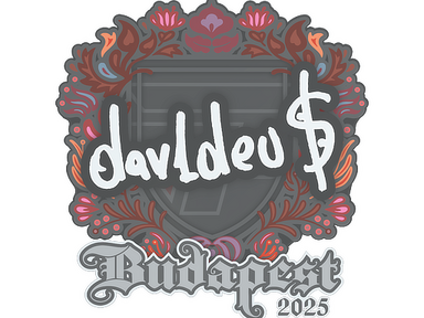 Sticker | dav1deuS | Budapest 2025