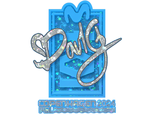 Sticker | dav1g (Glitter) | Copenhagen 2024