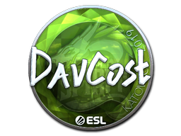 Sticker | DavCost (Foil) | Katowice 2019