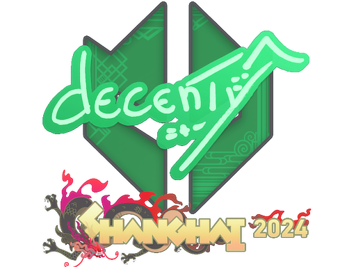 Sticker | decenty | Shanghai 2024