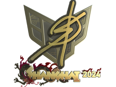 Sticker | degster (Gold) | Shanghai 2024