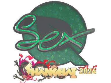 Sticker | dexter (Glitter) | Shanghai 2024