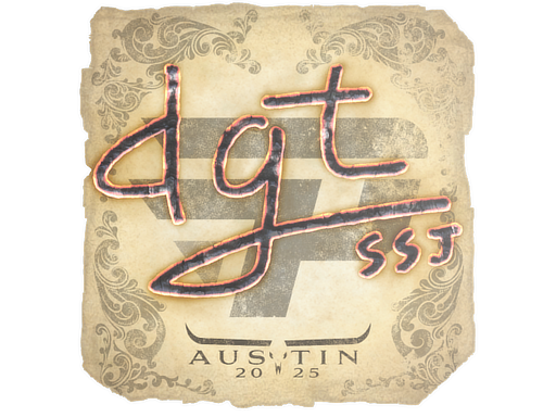 Sticker | dgt | Austin 2025