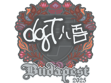 Sticker | dgt | Budapest 2025