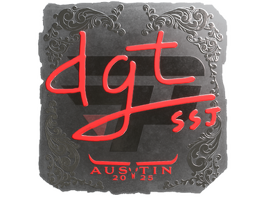 Sticker | dgt (Foil) | Austin 2025