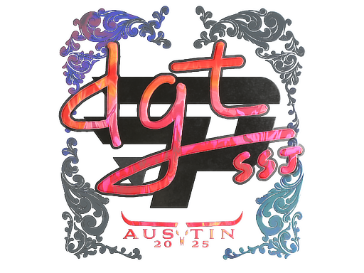 Sticker | dgt (Holo) | Austin 2025