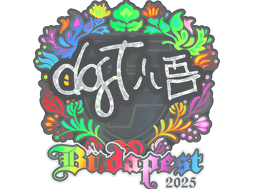 Sticker | dgt (Holo) | Budapest 2025