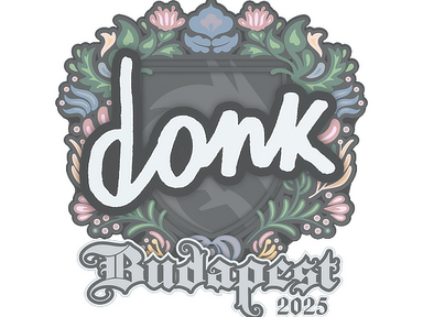 Sticker | donk | Budapest 2025