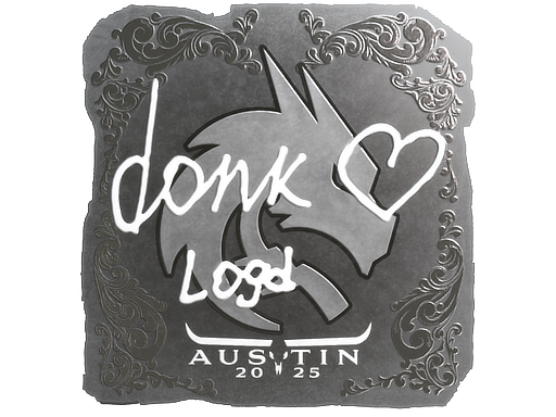 Sticker | donk (Foil) | Austin 2025
