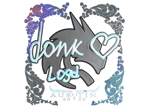 Sticker | donk (Holo) | Austin 2025