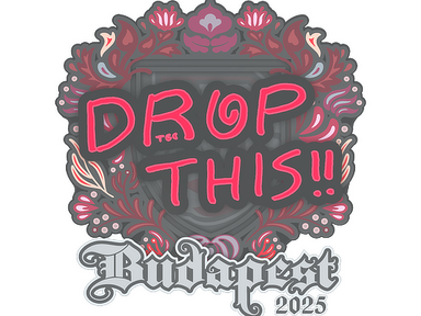 Sticker | drop | Budapest 2025