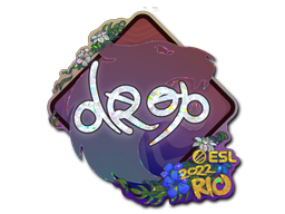 Sticker | drop (Glitter) | Rio 2022
