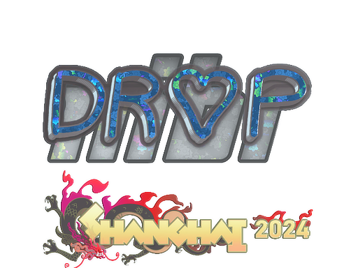 Sticker | drop (Glitter) | Shanghai 2024