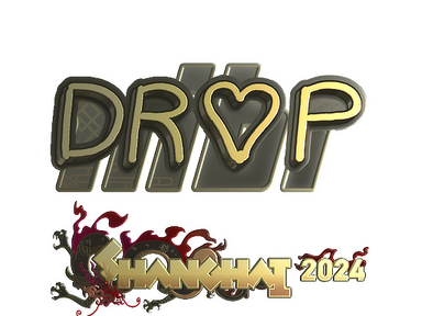 Sticker | drop (Gold) | Shanghai 2024
