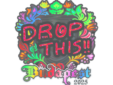 Sticker | drop (Holo) | Budapest 2025