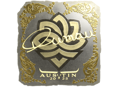 Sticker | dumau (Gold) | Austin 2025