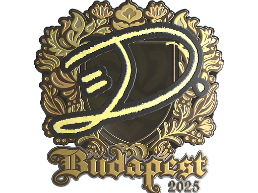 Sticker | dumau (Gold) | Budapest 2025