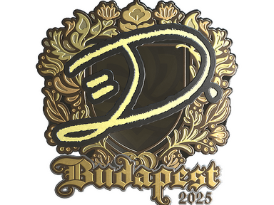 Sticker | dumau (Gold) | Budapest 2025