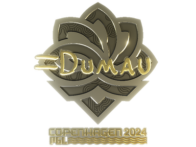Sticker | dumau (Gold) | Copenhagen 2024
