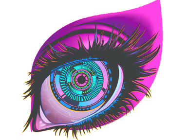 Sticker | Dystopian Gaze (Lenticular)