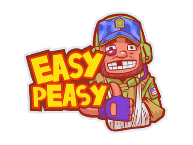 Sticker | Easy For Ricksaw