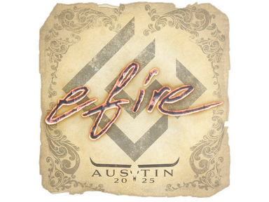 Sticker | efire | Austin 2025