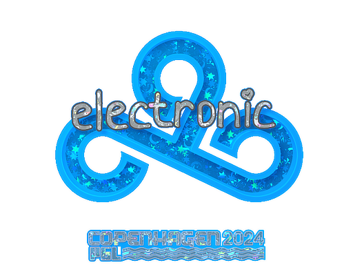 Sticker | electronic (Glitter) | Copenhagen 2024