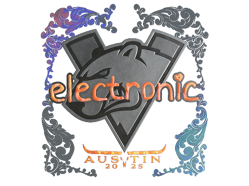 Sticker | electronic (Holo) | Austin 2025