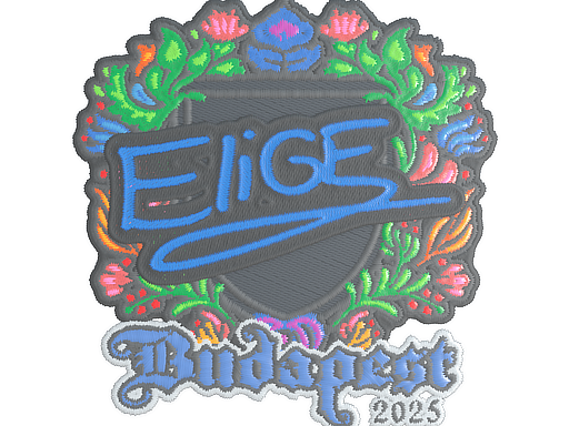 Sticker | EliGE (Embroidered) | Budapest 2025