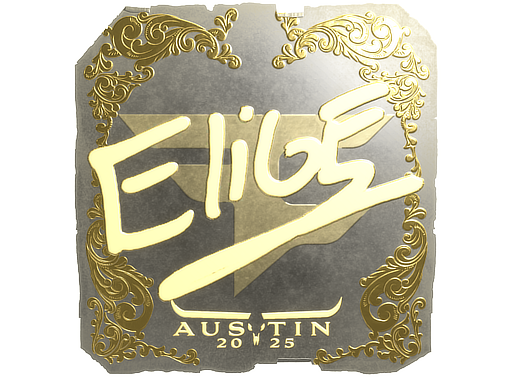 Sticker | EliGE (Gold) | Austin 2025