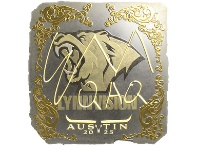 Sticker | EmiliaQAQ (Gold) | Austin 2025