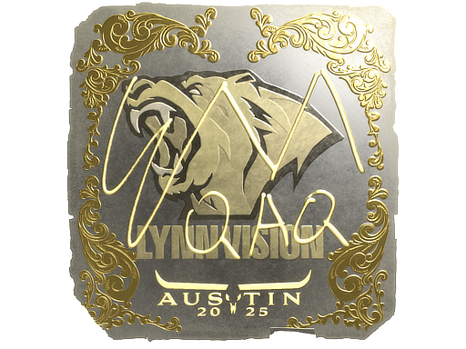 Sticker | EmiliaQAQ (Gold) | Austin 2025