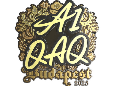 Sticker | EmiliaQAQ (Gold) | Budapest 2025