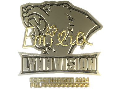 Sticker | EmiliaQAQ (Gold) | Copenhagen 2024