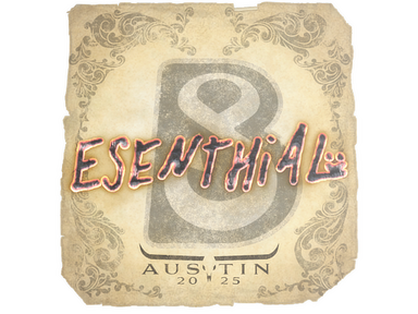 Sticker | esenthial | Austin 2025